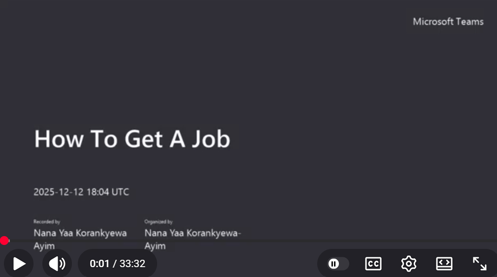 How to Get a Job photo